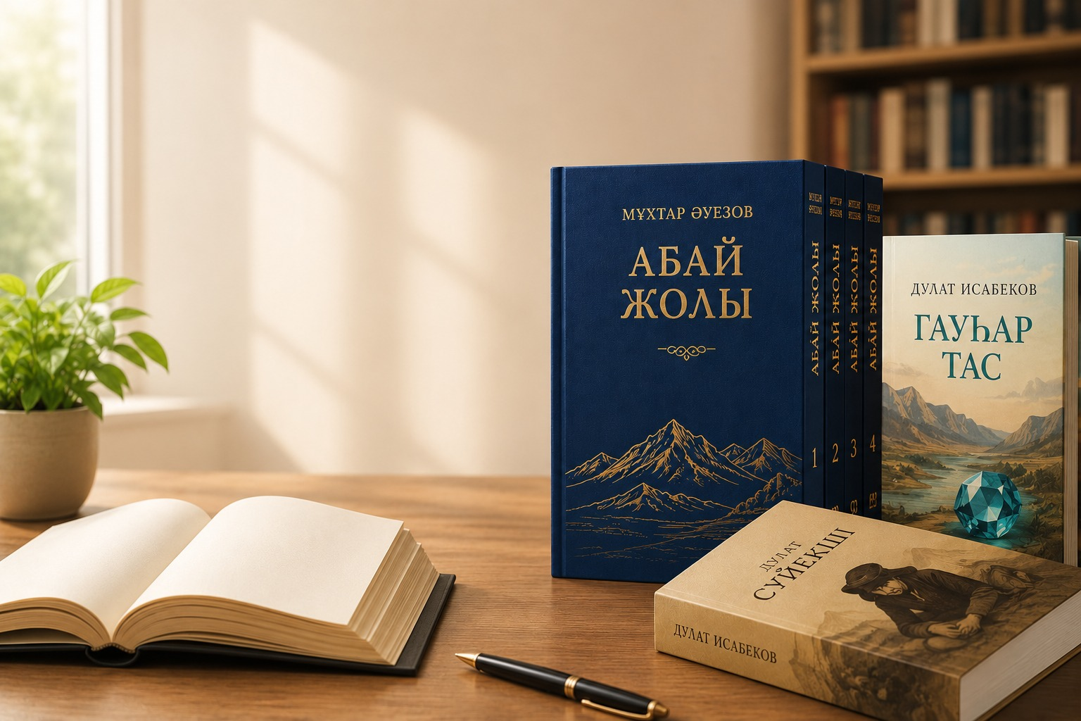 Спрос на книги на казахском языке вырос на 31%